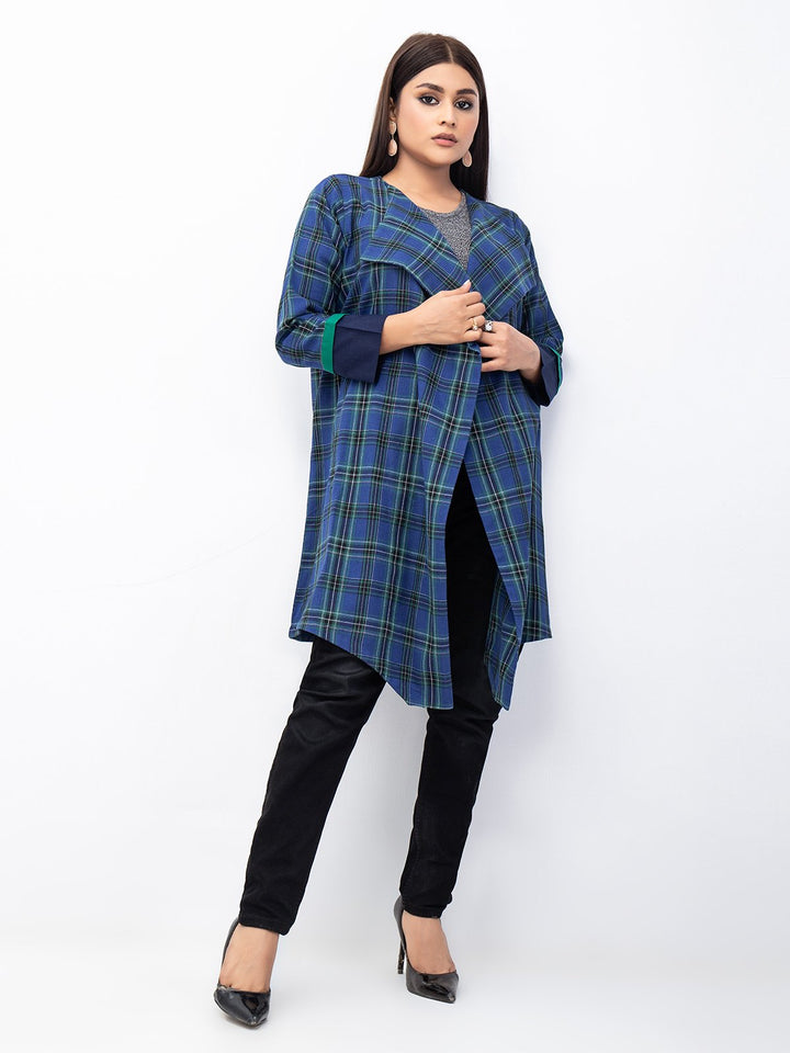 Pret 1Pc Printed Flannel Shirt - EWTKP21-68027