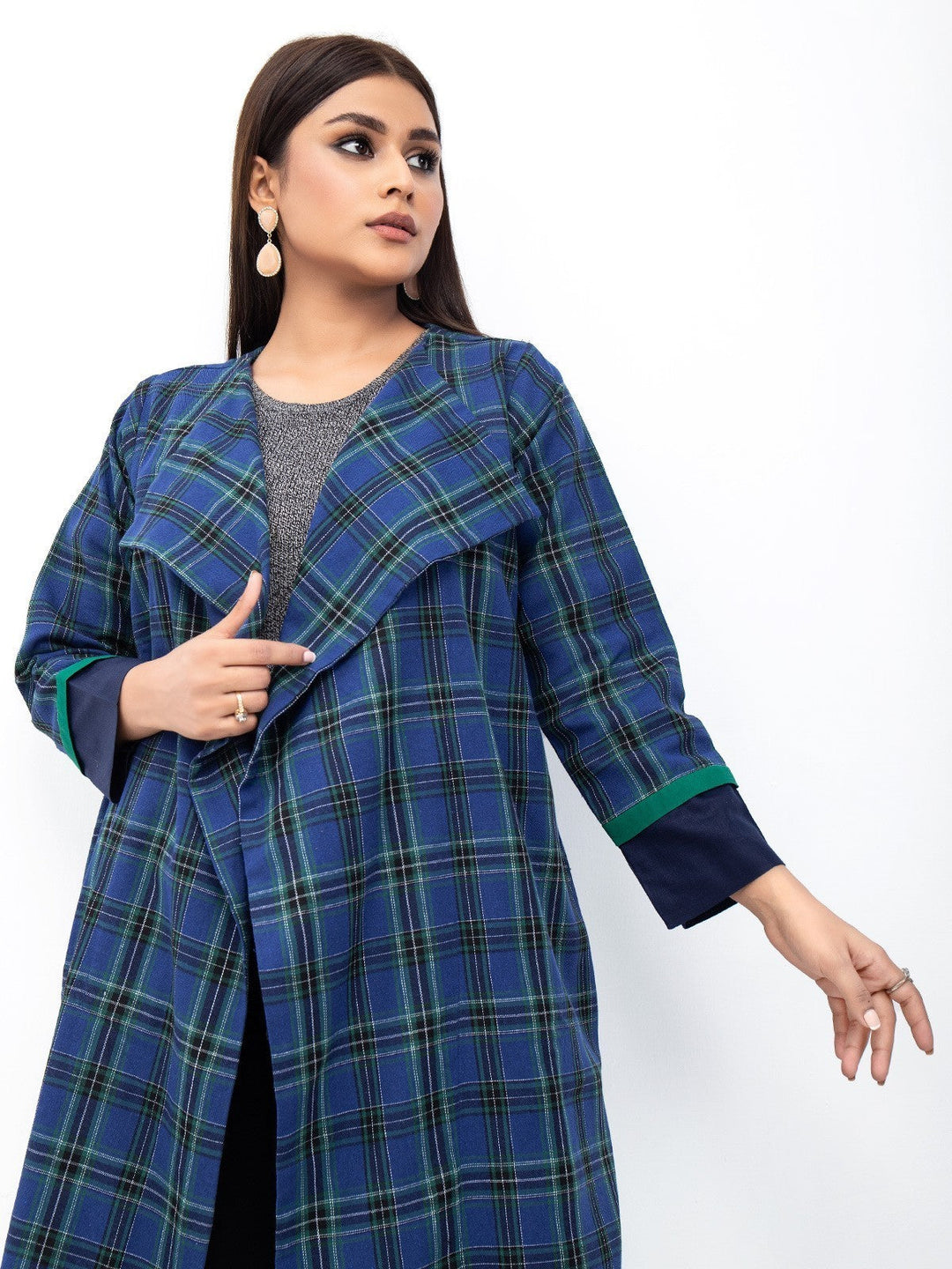 Pret 1Pc Printed Flannel Shirt - EWTKP21-68027