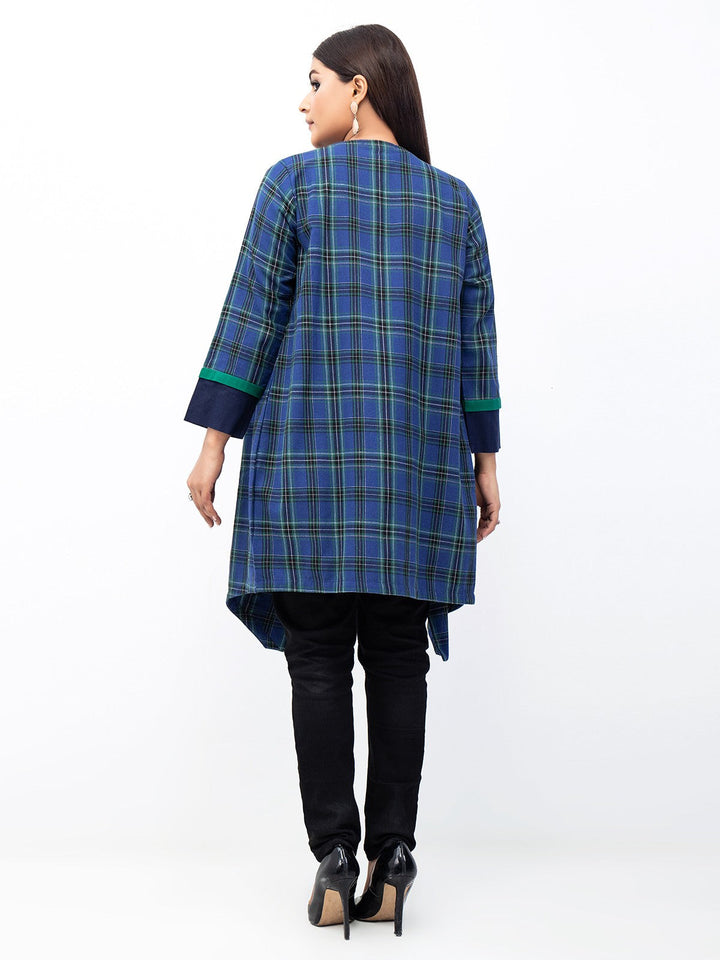 Pret 1Pc Printed Flannel Shirt - EWTKP21-68027
