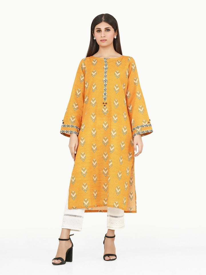 Pret 1Pc Printed Khaddar Shirt - EWTKA22-68558
