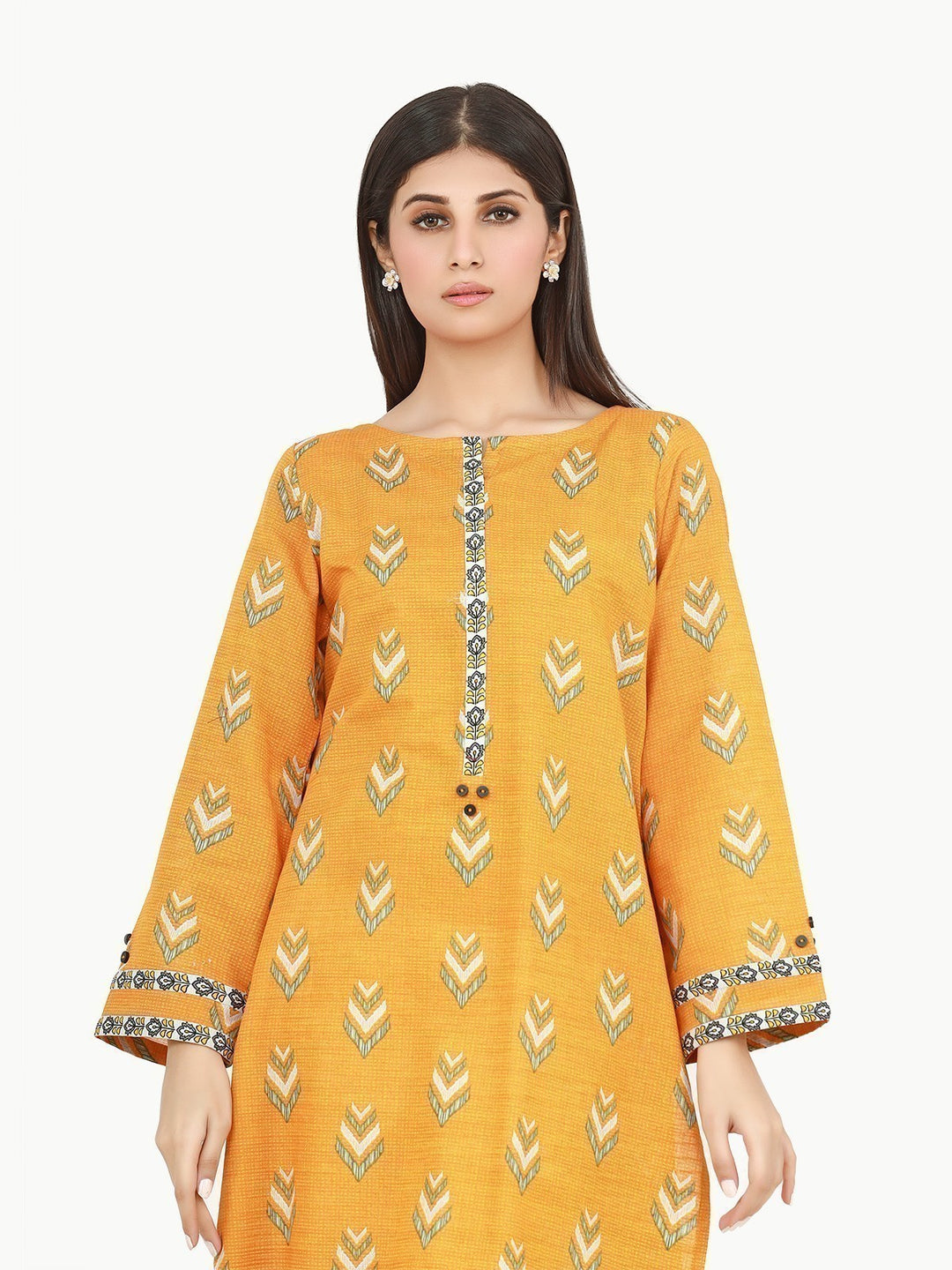 Pret 1Pc Printed Khaddar Shirt - EWTKA22-68558