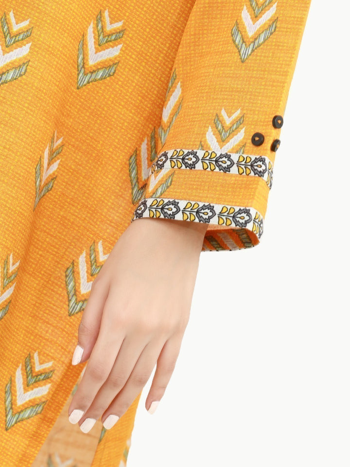 Pret 1Pc Printed Khaddar Shirt - EWTKA22-68558