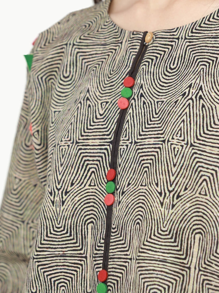 Pret 1Pc Printed Khaddar Shirt - EWTKA22-68560