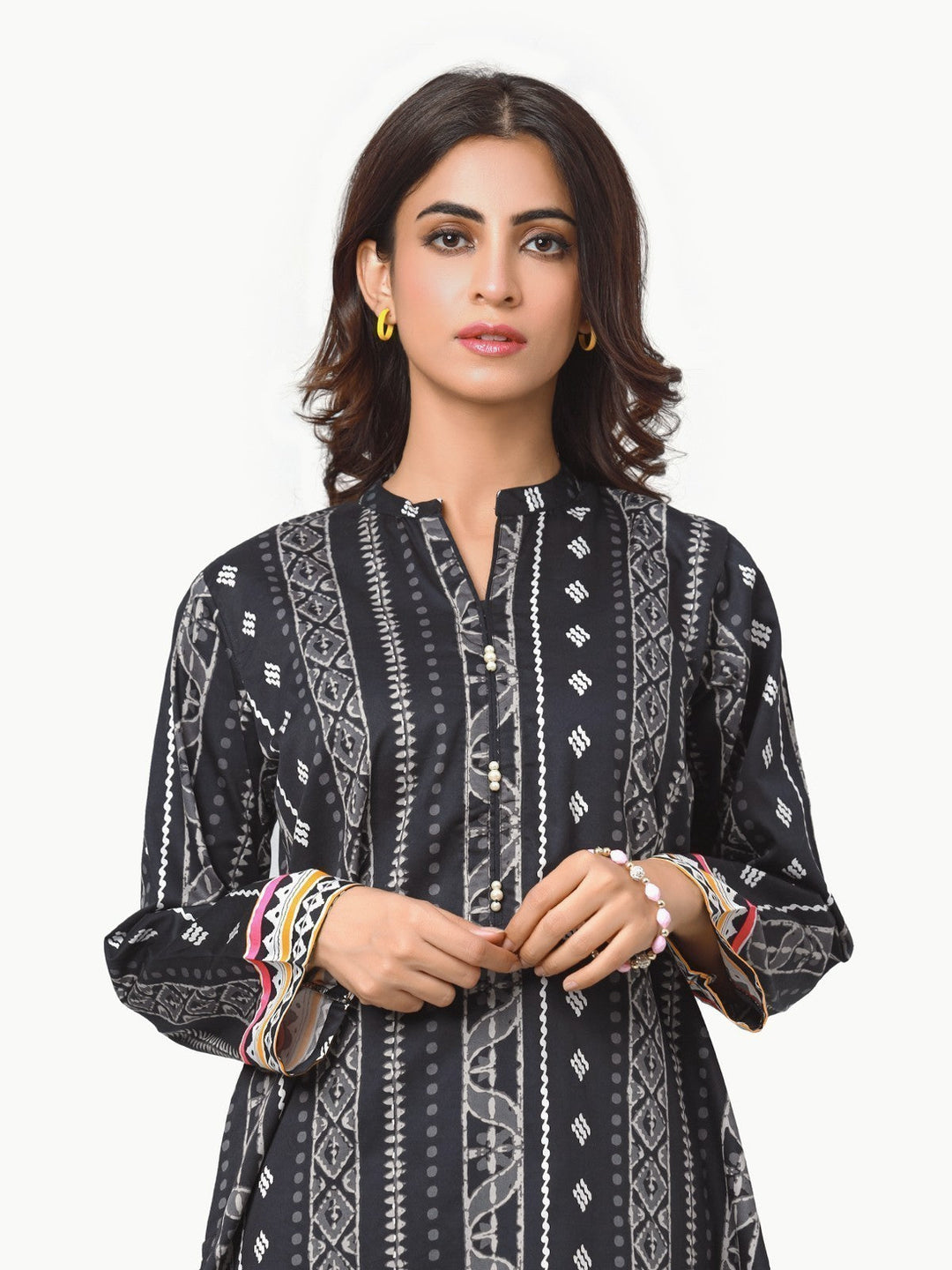Pret 1Pc Printed Khaddar Shirt - EWTKA22-68561