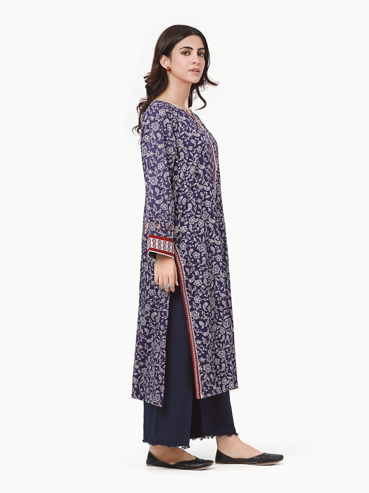 Pret 1Pc Printed Khaddar Shirt - EWTKA22-68562