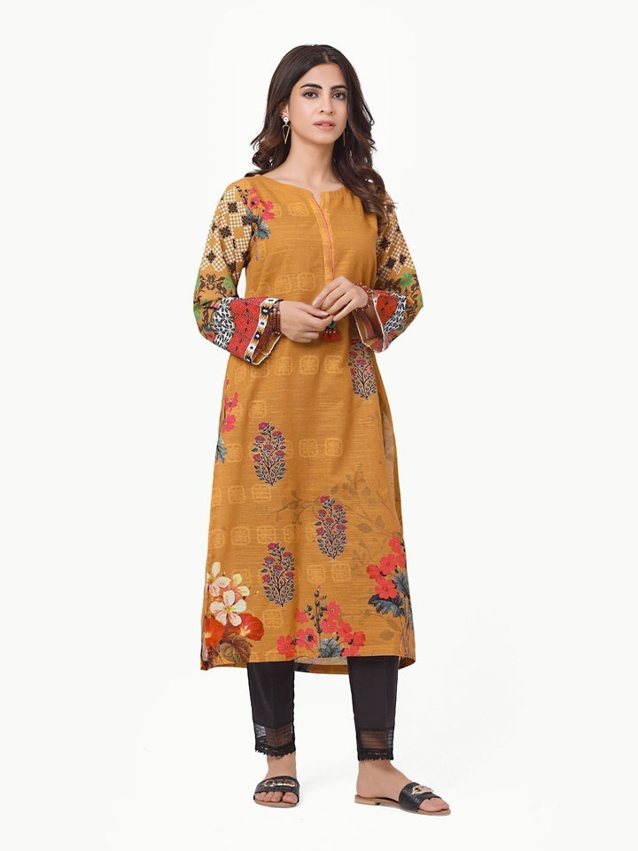 Pret 1Pc Printed Cambric Shirt - EWTKA22-68579