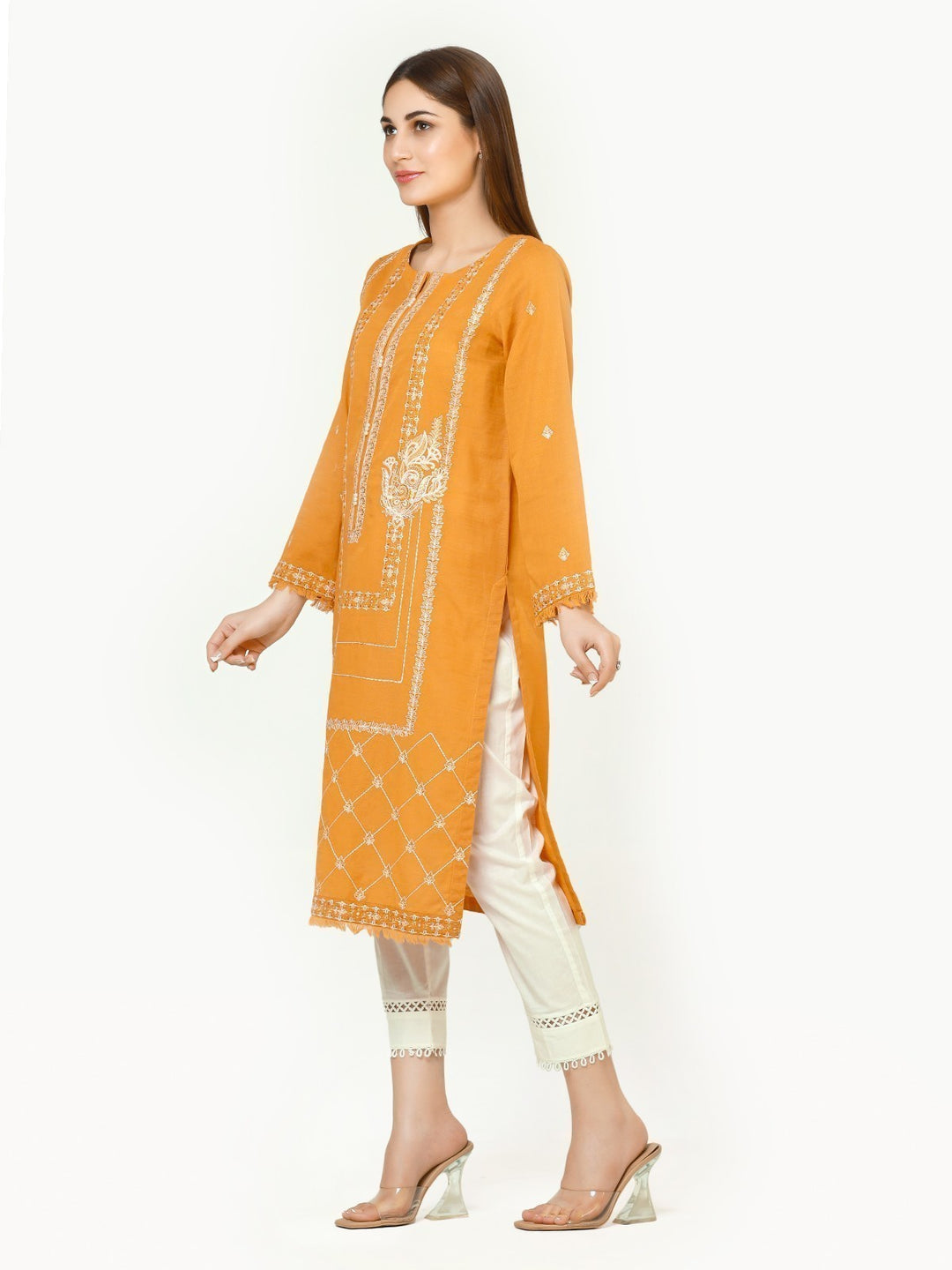 Pret 1Pc Embroidered Khaddar Shirt - EWTKE22-67880