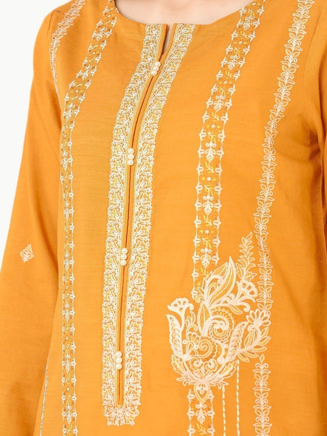 Pret 1Pc Embroidered Khaddar Shirt - EWTKE22-67880