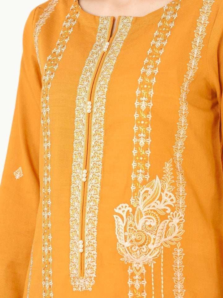 Pret 1Pc Embroidered Khaddar Shirt - EWTKE22-67880