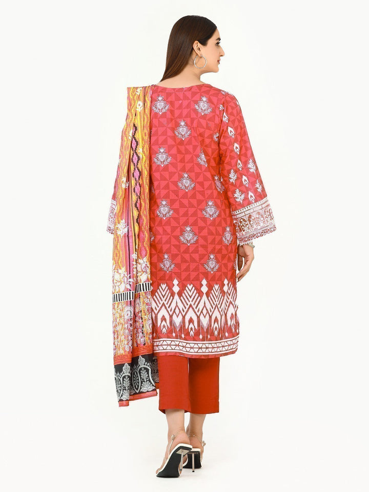 Pret 3Pc Embroidered Khaddar Suit - EWTKE22-67909 (3P)