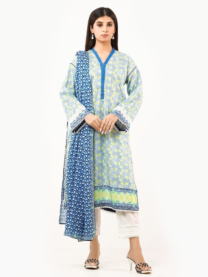 Pret 1Pc Embroidered Lawn Shirt - EWTKE22-67973