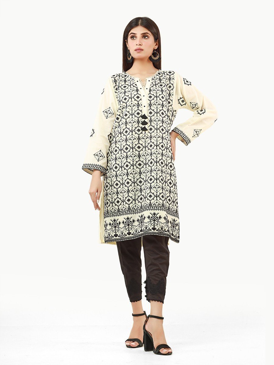 Pret 1Pc Embroidered Lawn Shirt - EWTKE22-68172