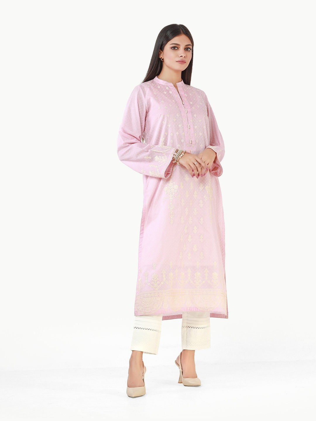 Pret 1Pc Embroidered Lawn Shirt - EWTKE22-68323