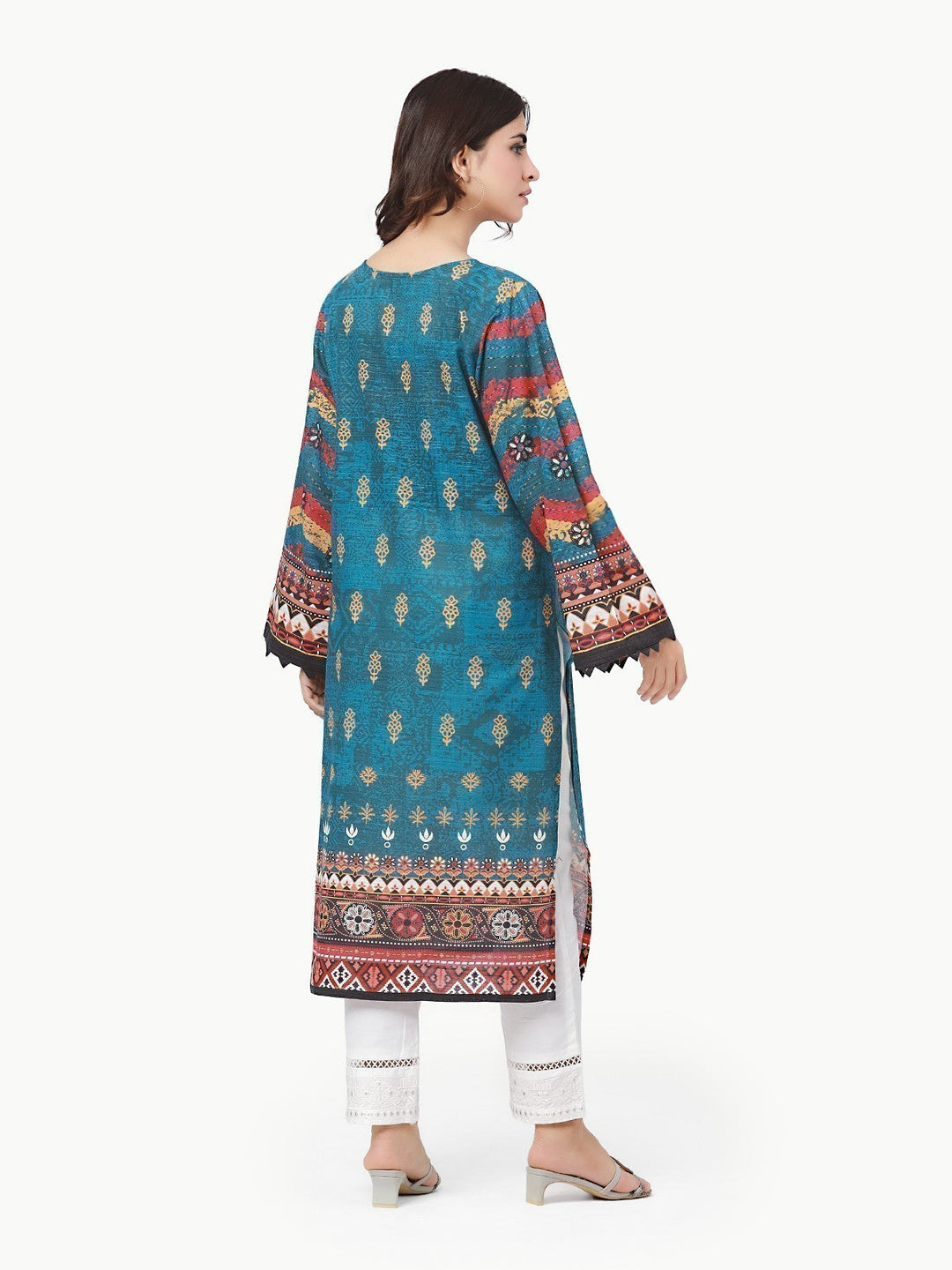 Pret 1Pc Embroidered Khaddar Shirt - EWTKE22-68589