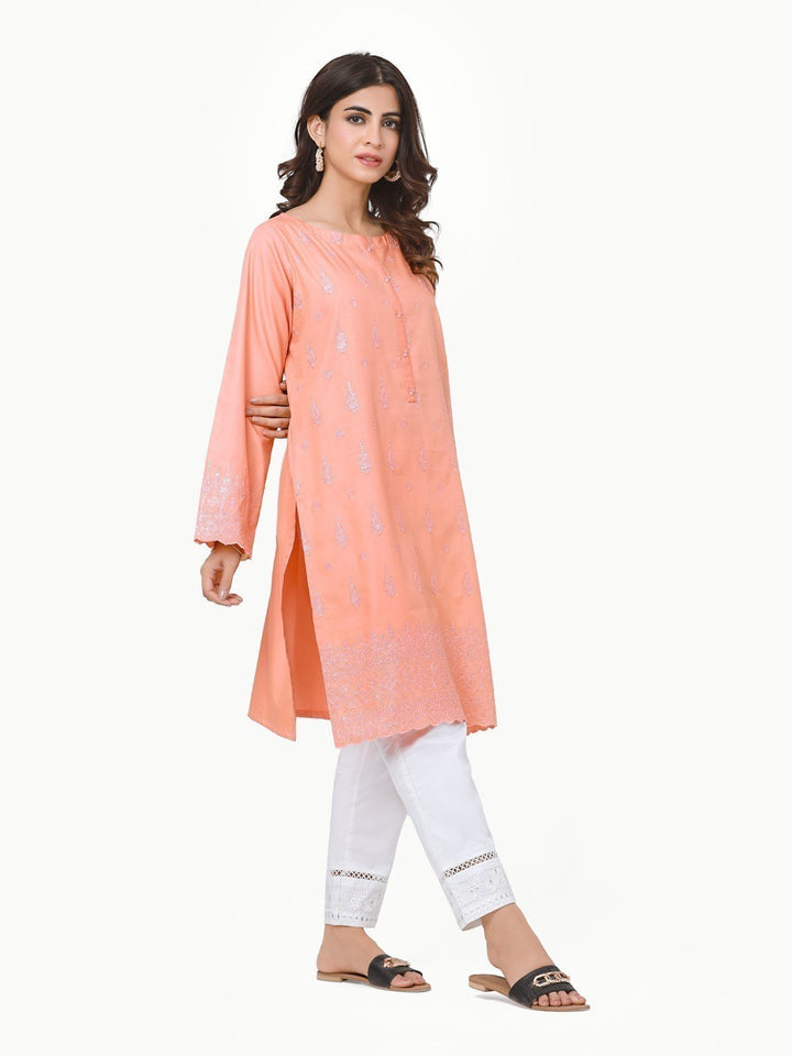 Pret 1Pc Embroidered Khaddar Shirt - EWTKE22-68664