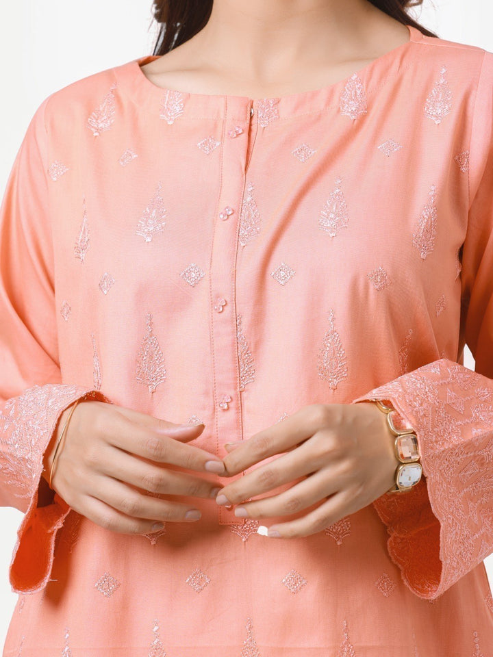 Pret 1Pc Embroidered Khaddar Shirt - EWTKE22-68664