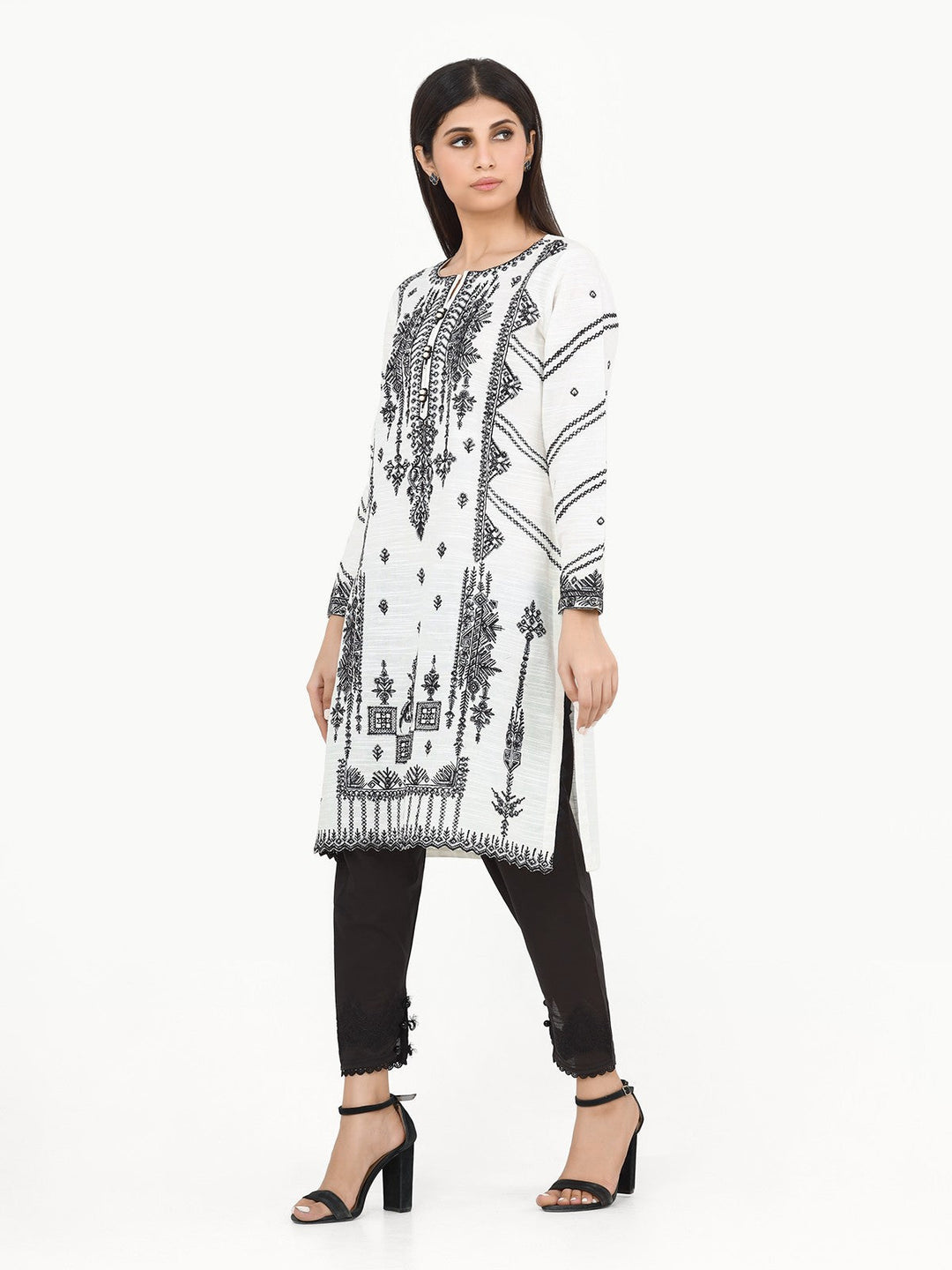 Pret 1Pc Embroidered Khaddar Shirt - EWTKE22-68764