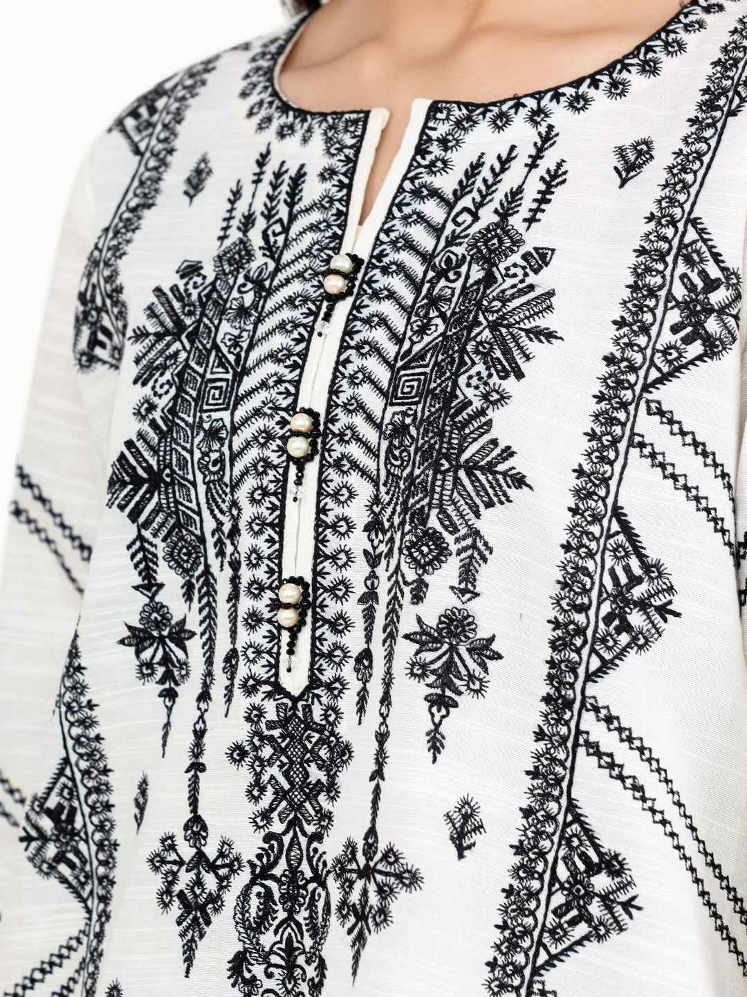 Pret 1Pc Embroidered Khaddar Shirt - EWTKE22-68764