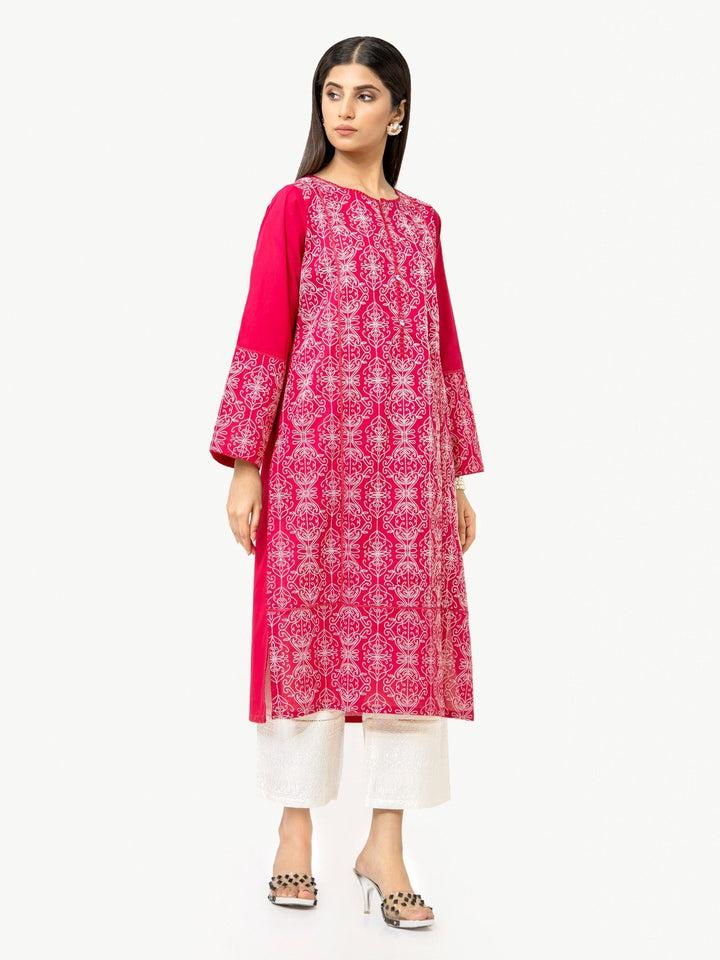Pret 1Pc Printed Pink Shirt - EWTKP22-68123