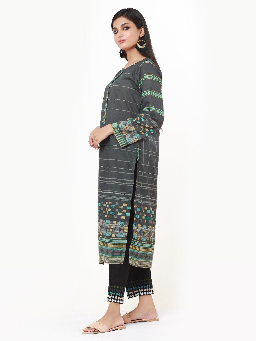 Pret 1Pc Printed Lawn Shirt - EWTKP22-68129