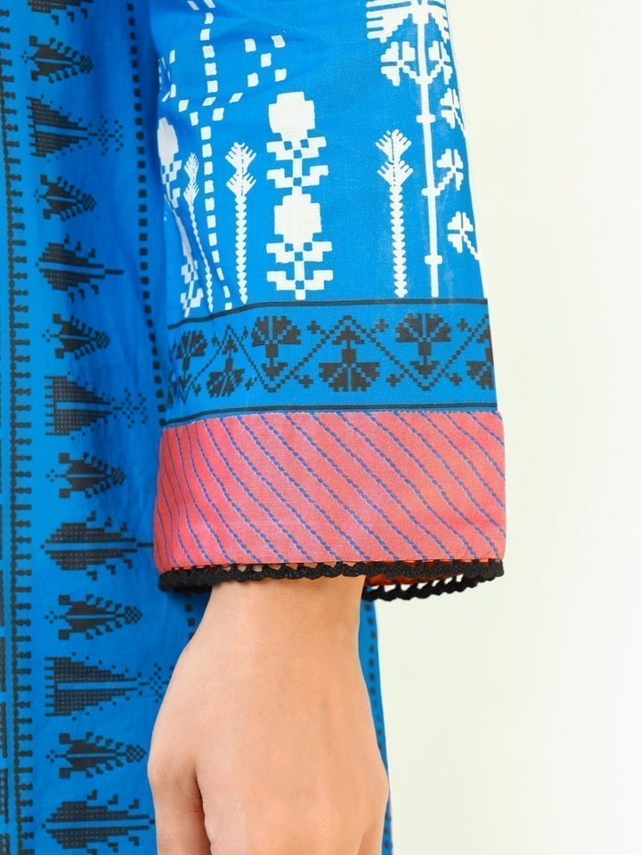 Pret 1Pc Printed Lawn Shirt - EWTKP22-68186