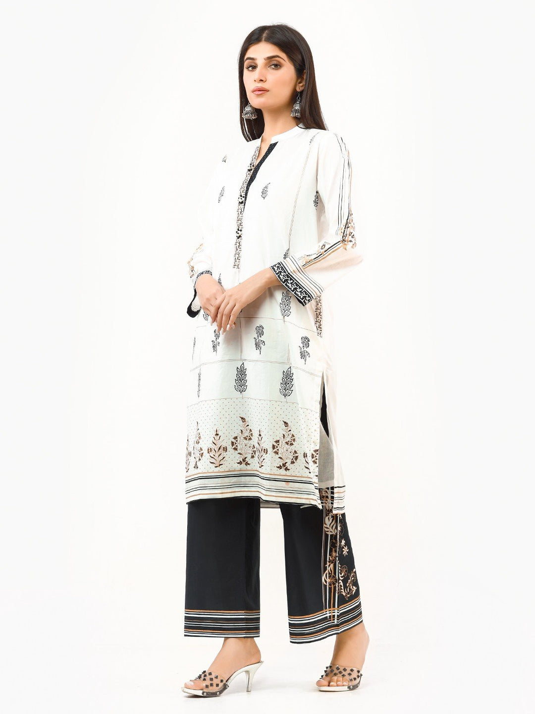 Pret 2Pc Printed Cambric Shirt Trouser - EWTKP22-68202 (2-PCS)