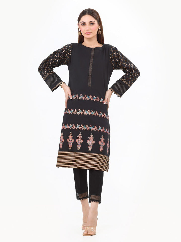 Pret 1Pc Printed Khaddar Shirt - EWTKP22-68207