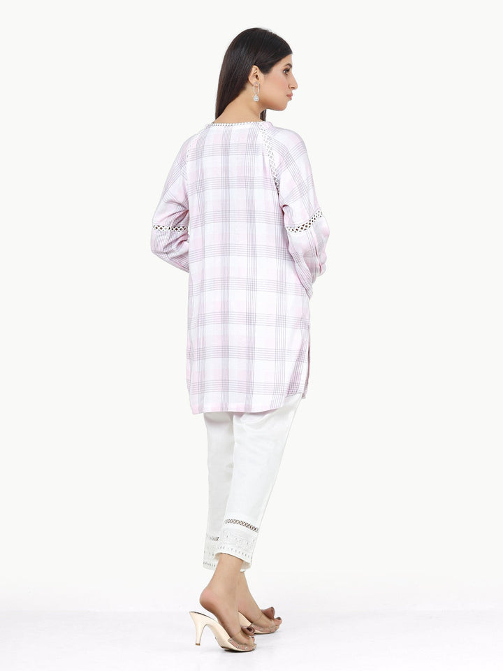 Pret 1Pc Printed Yarn Dyed Shirt - EWTKP22-68371