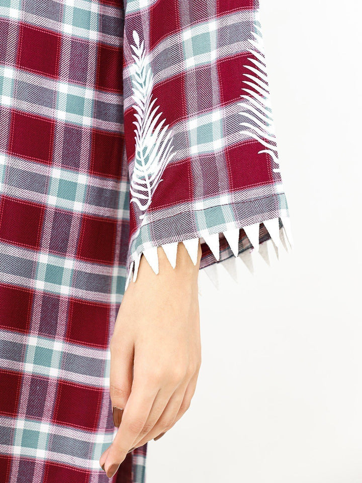 Pret 1Pc Printed Yarn Dyed Shirt - EWTKP22-68374