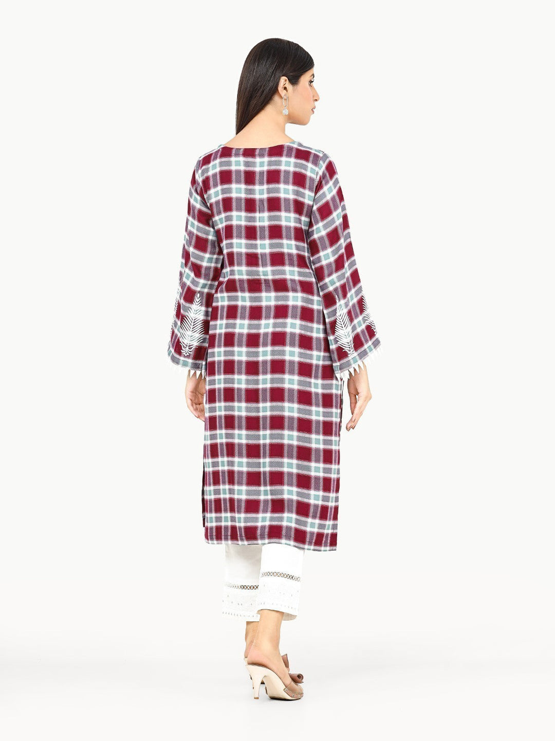 Pret 1Pc Printed Yarn Dyed Shirt - EWTKP22-68374
