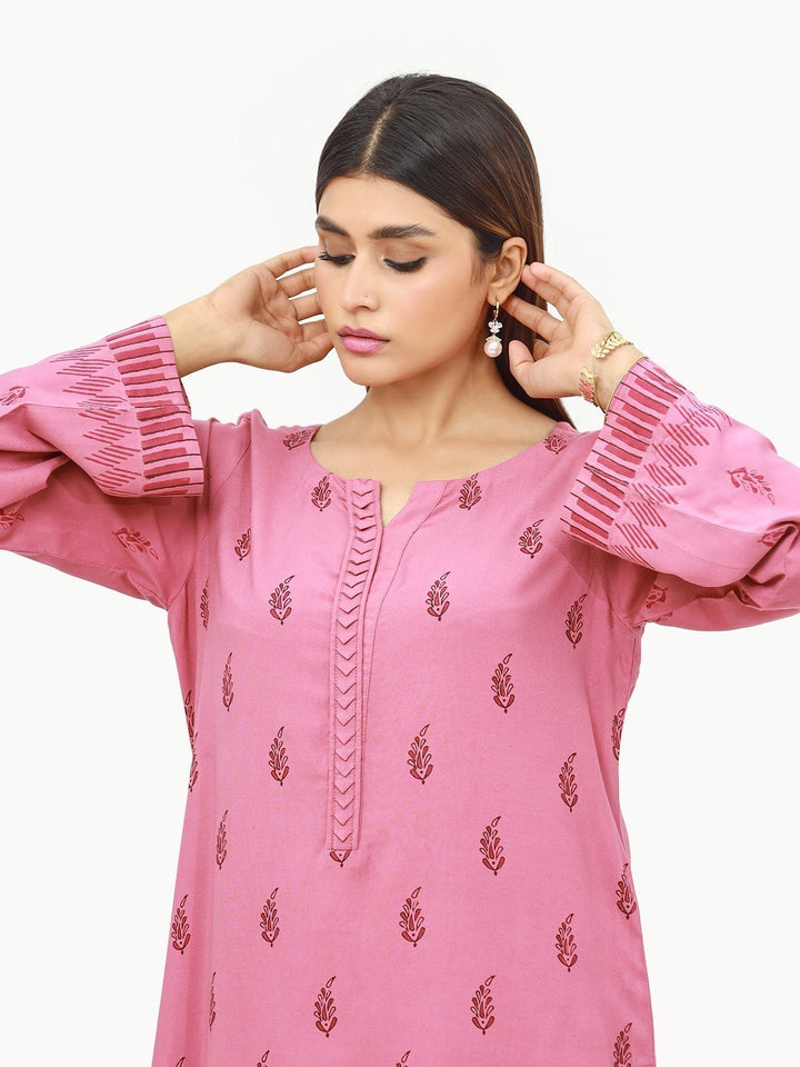 Pret 1Pc Printed Viscose Shirt - EWTKP22-68437