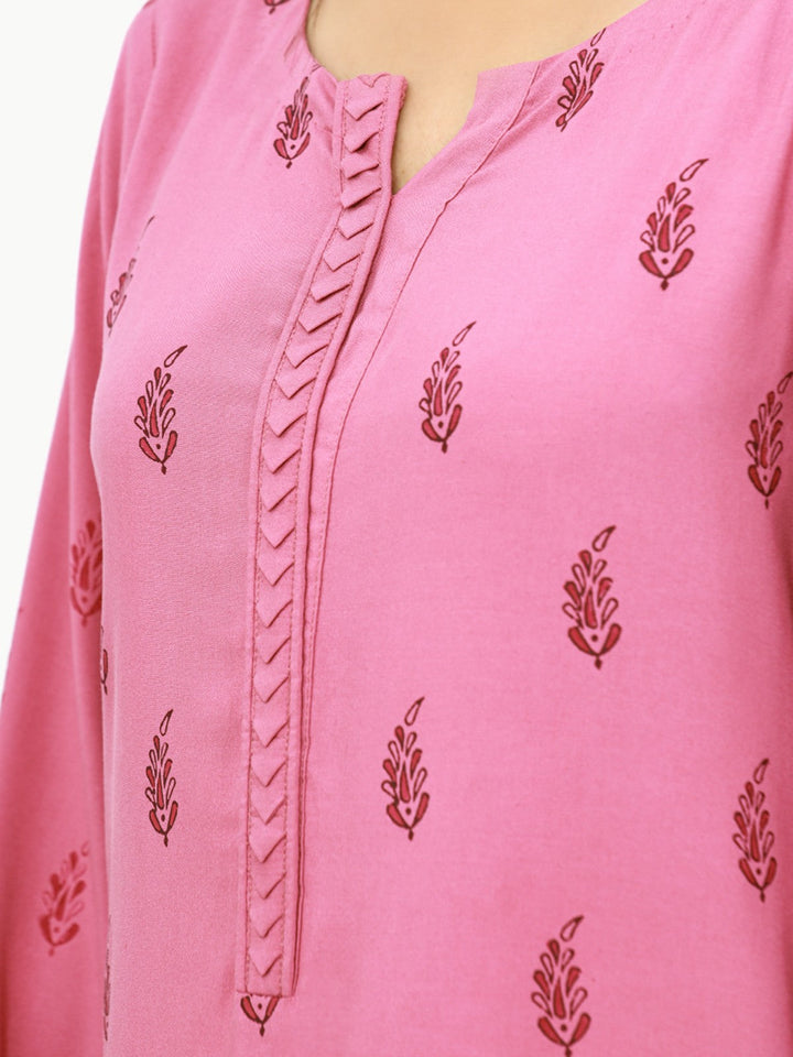 Pret 1Pc Printed Viscose Shirt - EWTKP22-68437