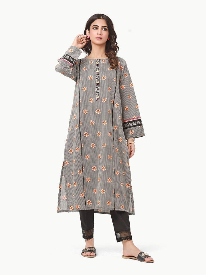 Pret 1Pc Printed Khaddar Shirt - EWTKP22-68564