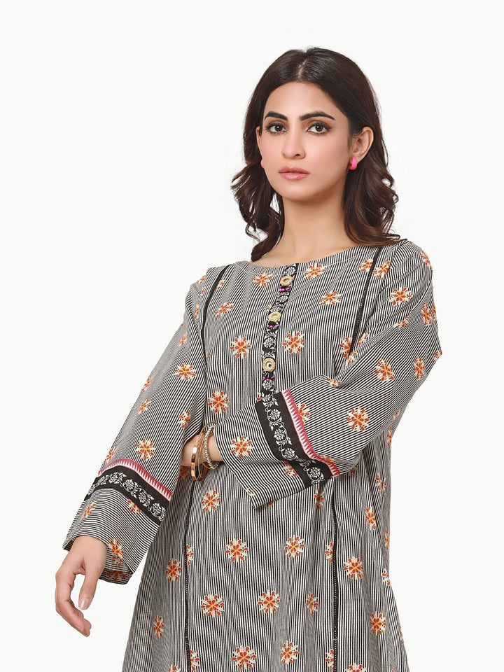 Pret 1Pc Printed Khaddar Shirt - EWTKP22-68564
