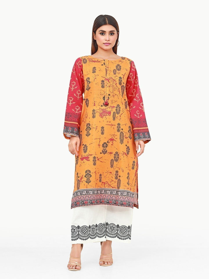 Pret 1Pc Printed Khaddar Shirt - EWTKP22-68585