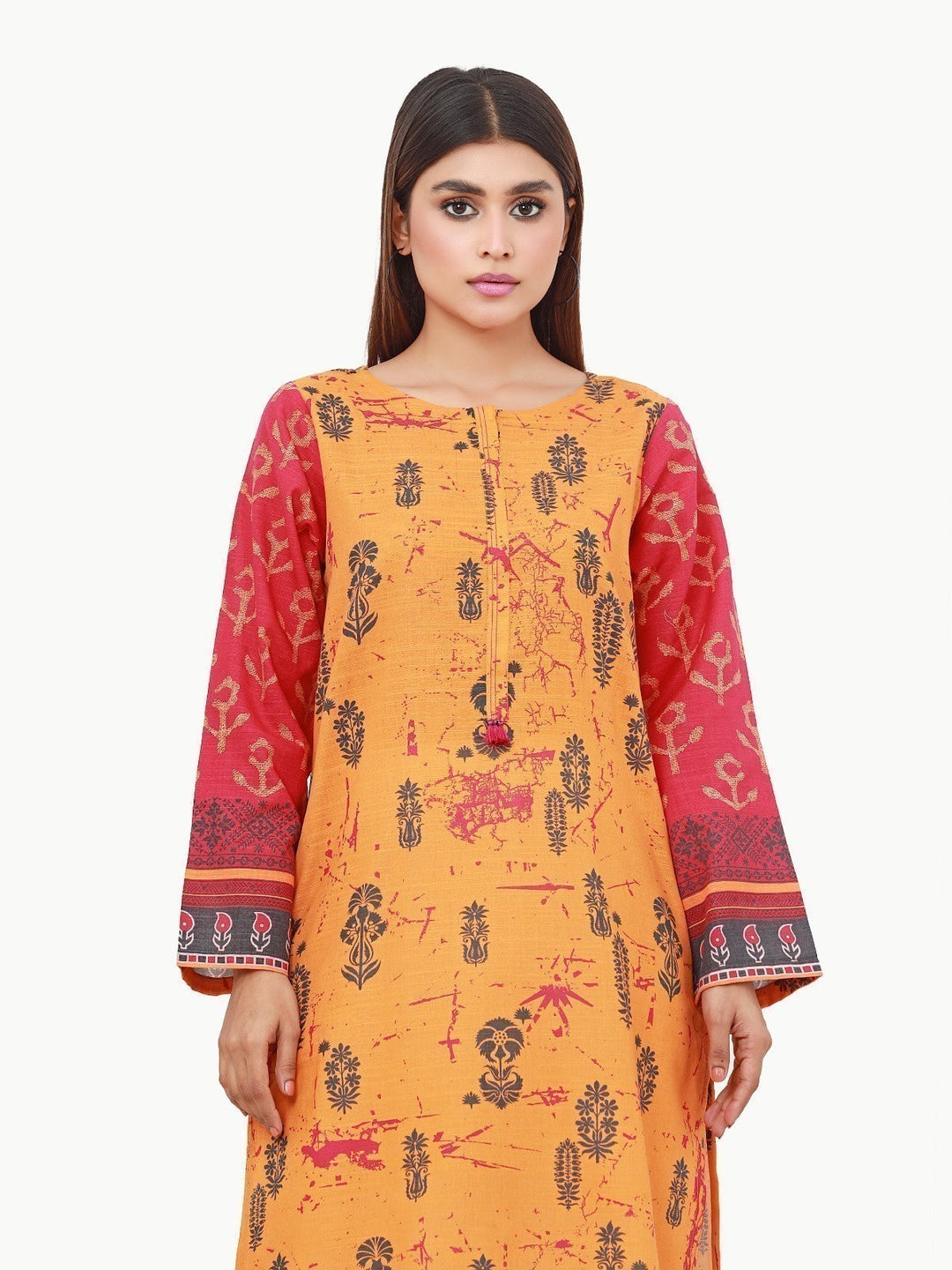 Pret 1Pc Printed Khaddar Shirt - EWTKP22-68585