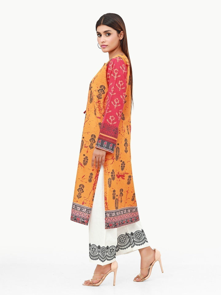 Pret 1Pc Printed Khaddar Shirt - EWTKP22-68585