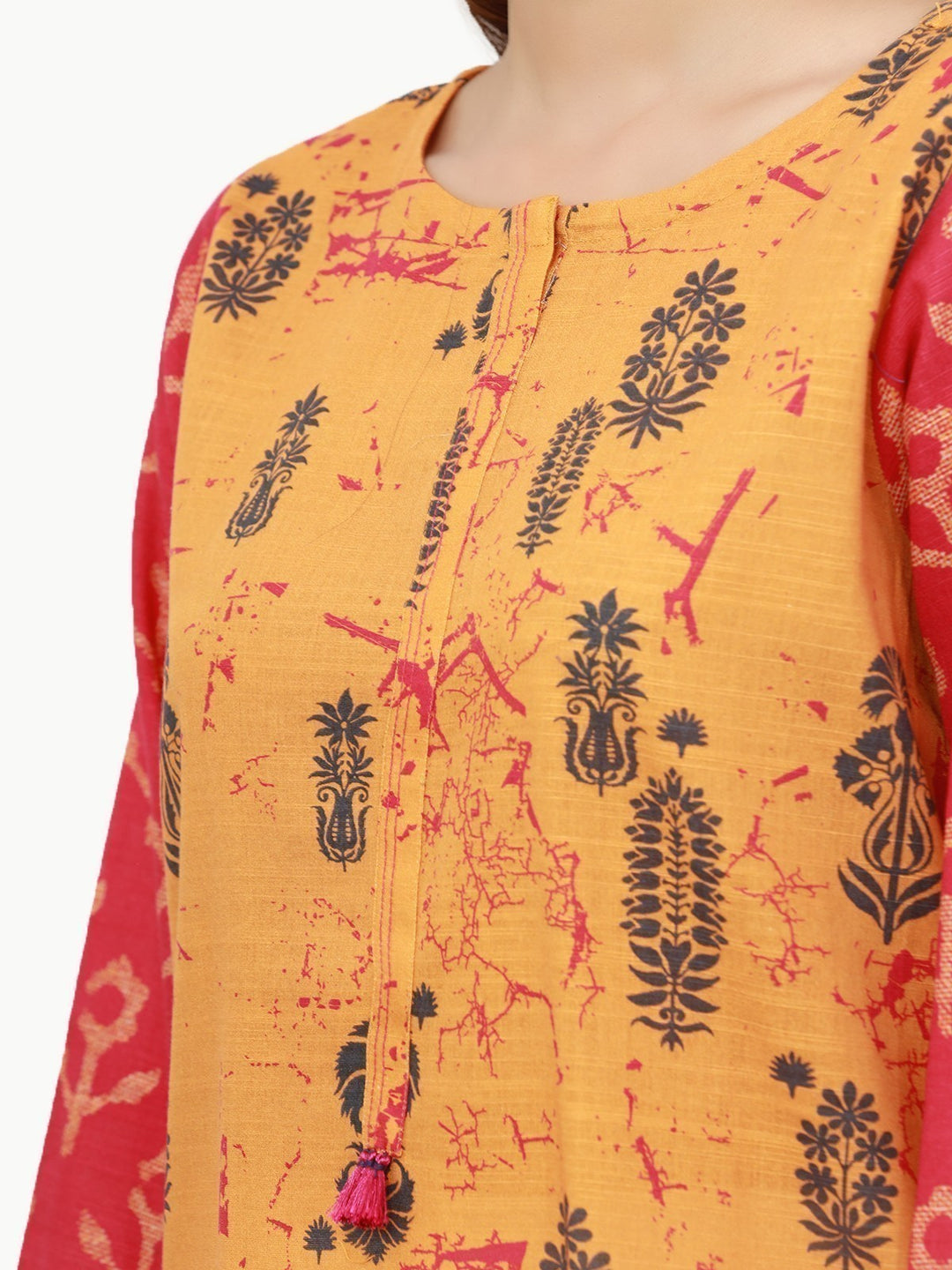 Pret 1Pc Printed Khaddar Shirt - EWTKP22-68585