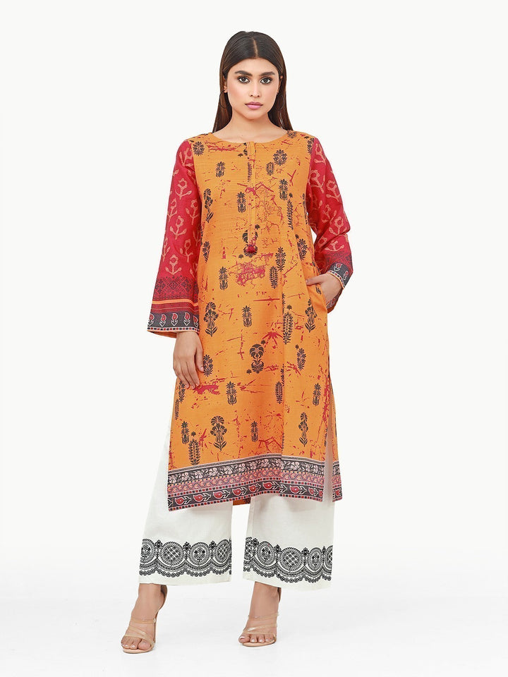 Pret 1Pc Printed Khaddar Shirt - EWTKP22-68585