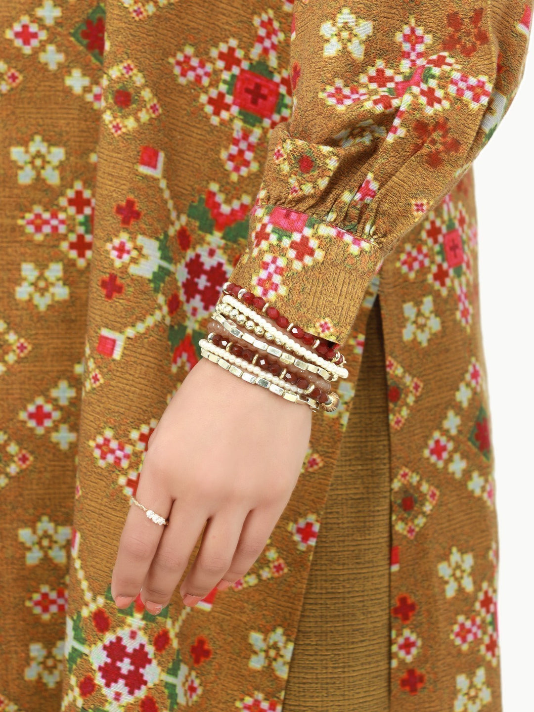 Pret 2Pc Printed Khaddar Shirt Trouser - EWTKP22-68612 (ST)