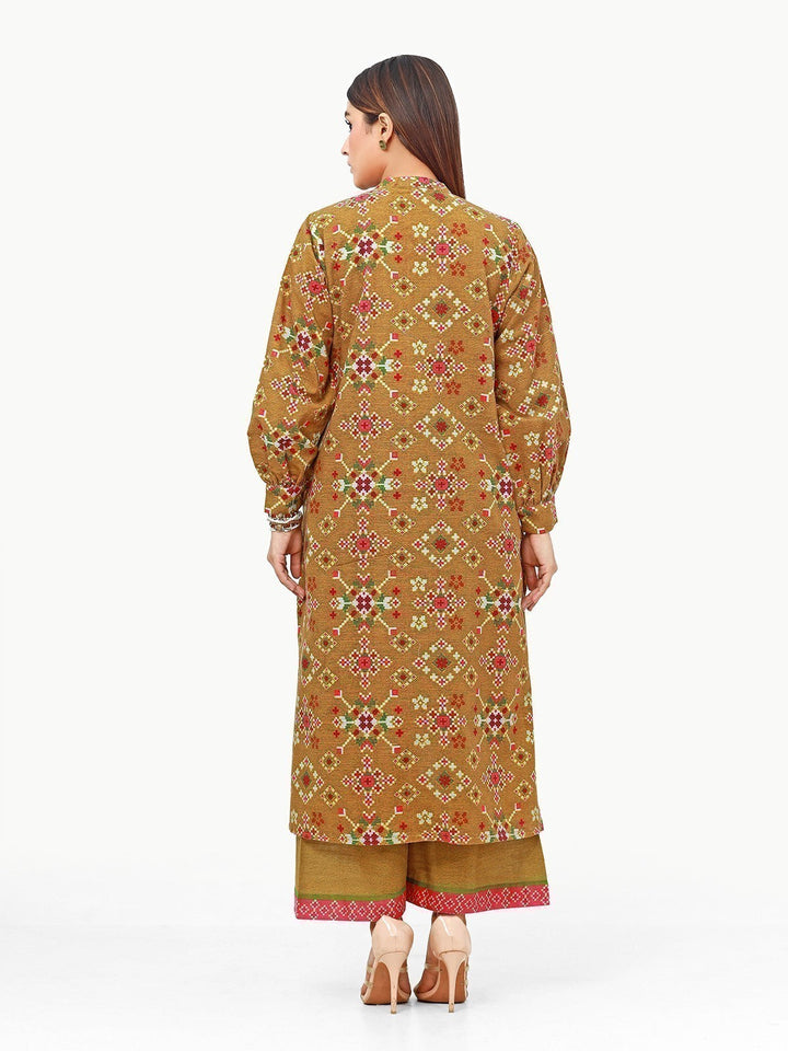 Pret 2Pc Printed Khaddar Shirt Trouser - EWTKP22-68612 (ST)
