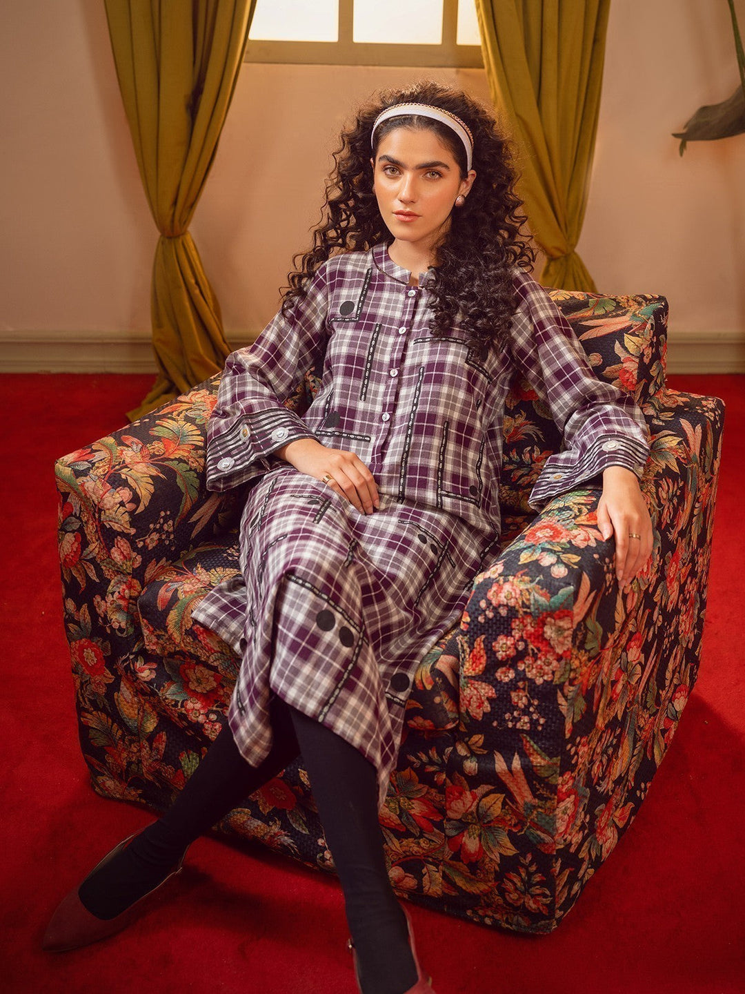 Pret 1Pc Printed Cotton Shirt - EWTKP22-69174