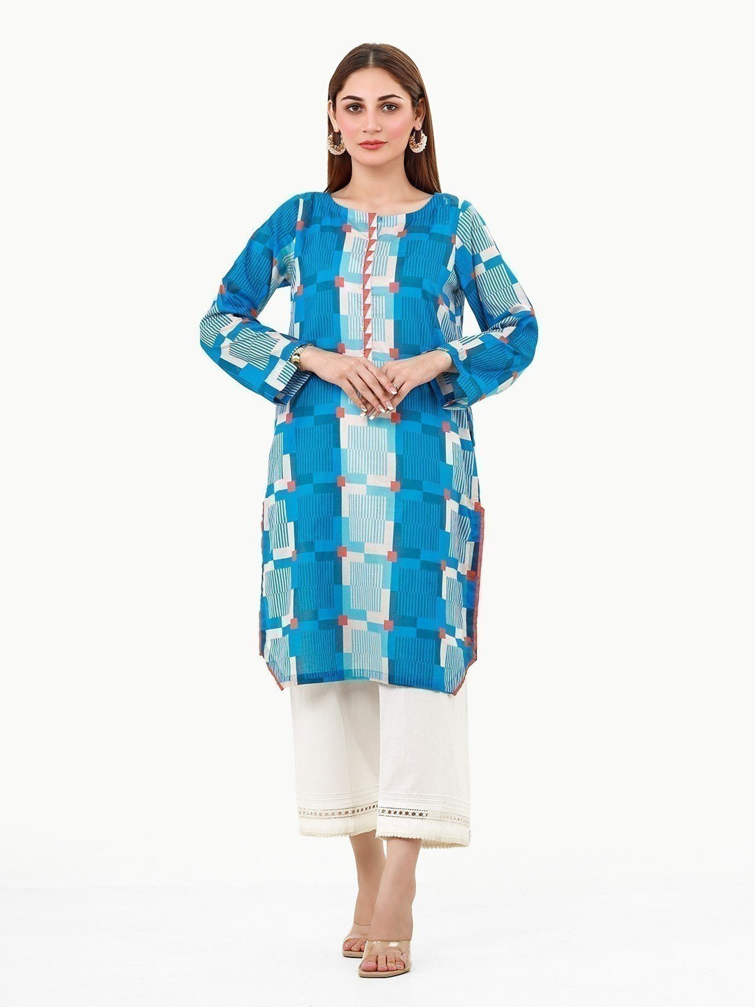 Pret 1Pc Printed Lawn Shirt - EWTKA22-68187