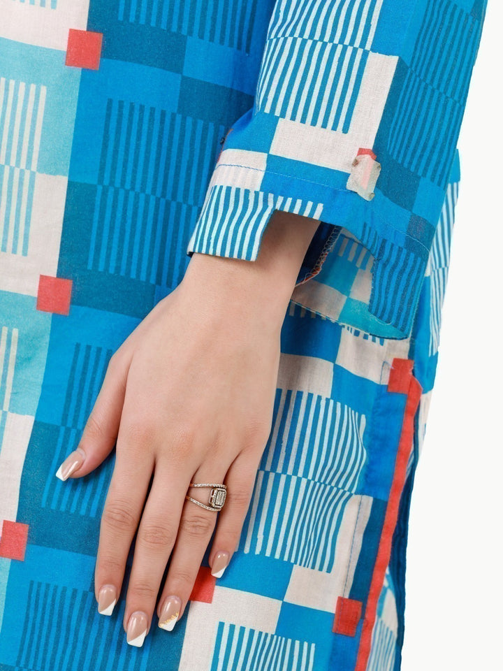 Pret 1Pc Printed Lawn Shirt - EWTKA22-68187