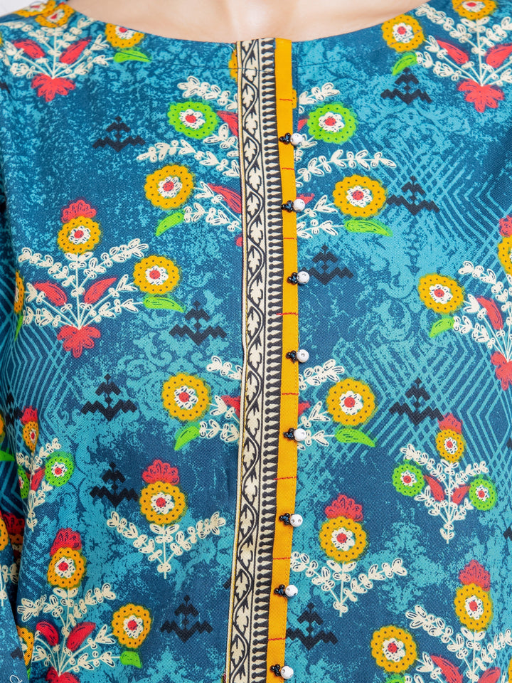 Pret 1Pc Printed Khaddar Shirt - EWTKA22-68584