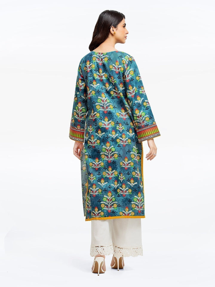 Pret 1Pc Printed Khaddar Shirt - EWTKA22-68584