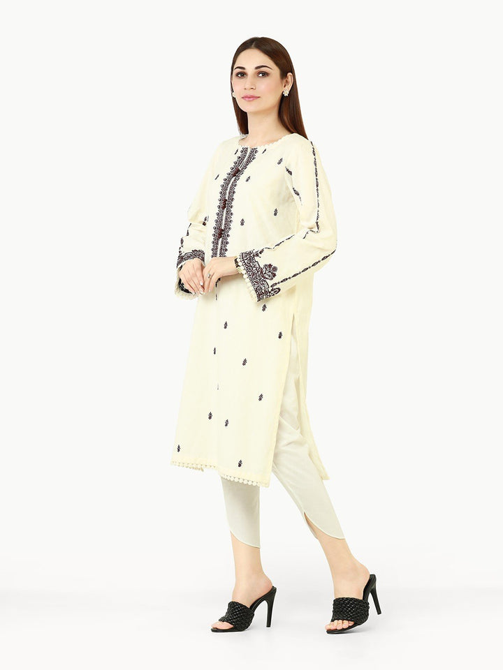Pret 1Pc Embroidered Dobby Shirt - EWTKE22-68164