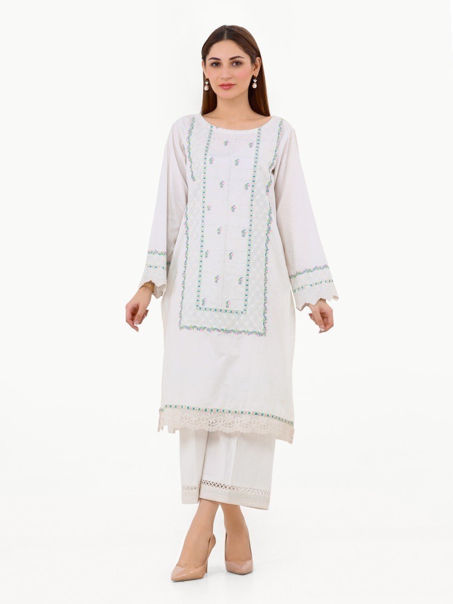 Pret 1Pc Embroidered Lawn Shirt - EWTKE22-68169