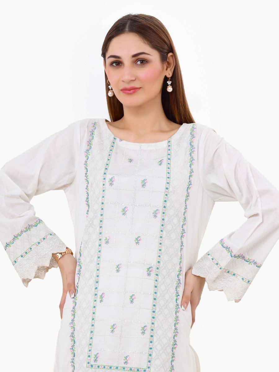 Pret 1Pc Embroidered Lawn Shirt - EWTKE22-68169
