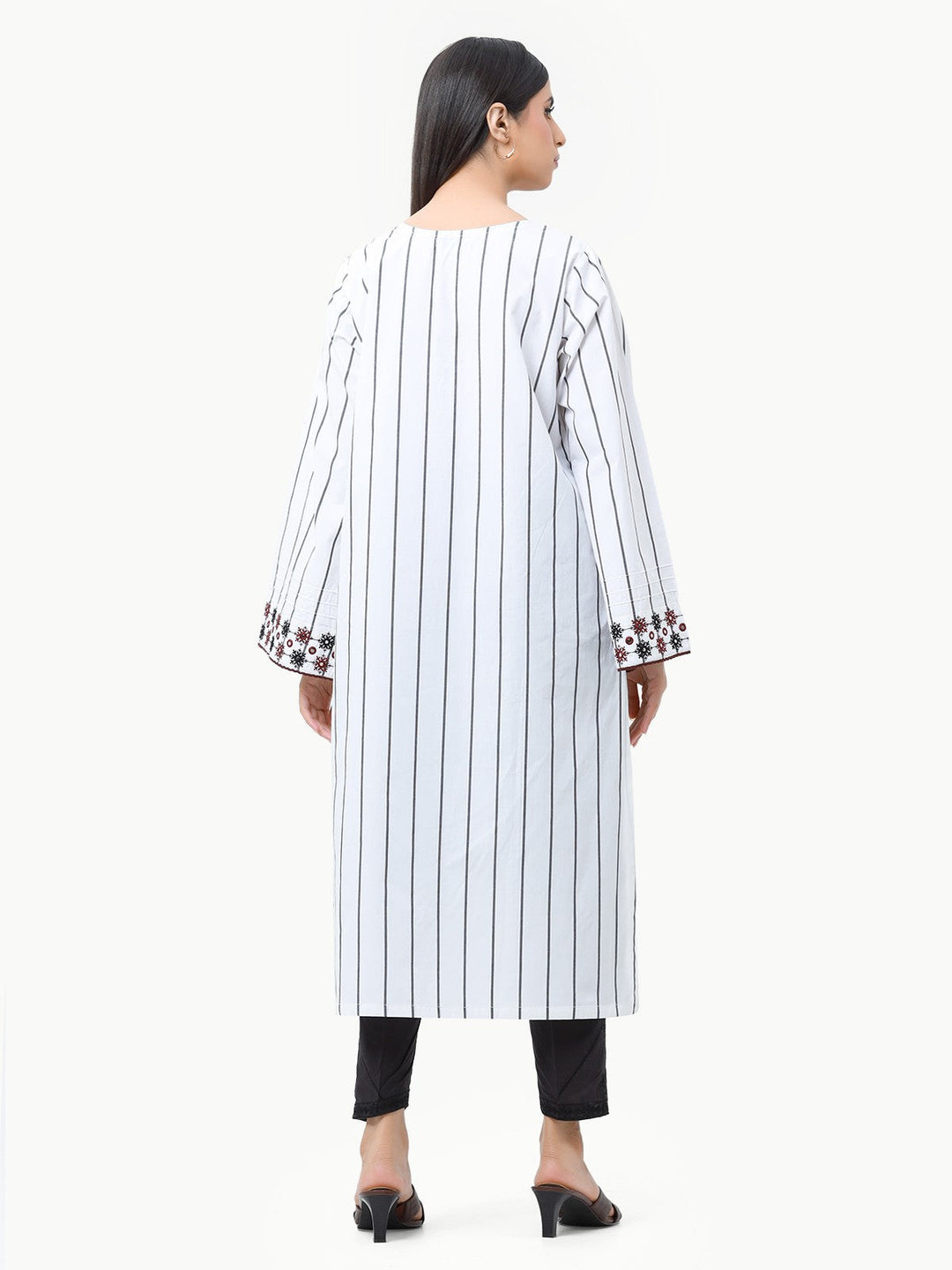 Pret 1Pc Embroidered Cotton Shirt - EWTKE22-68450
